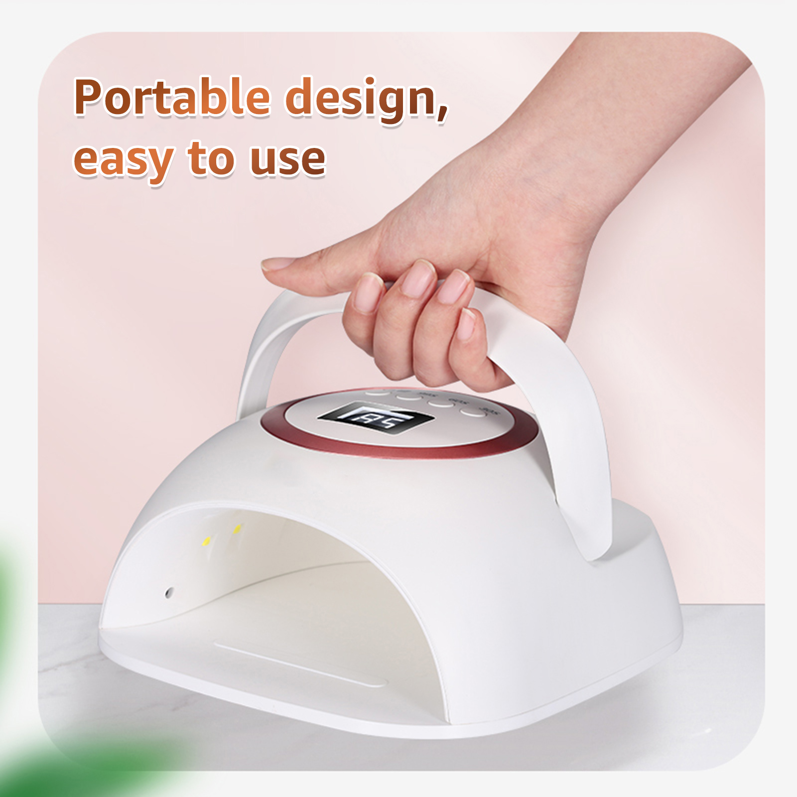 UV Nail Lamp Nail Dryer LED Display Nail Dryer 4 Timers Curing Lamp Gel Light Nail Art Tool Manicure Tools view 2