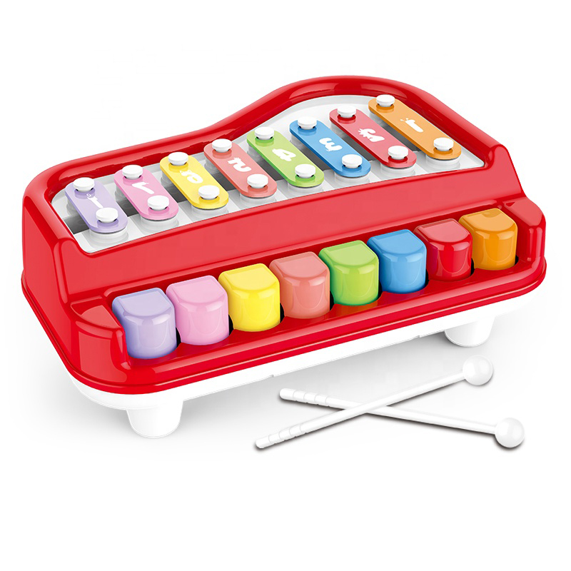 Colorful Children's Musical Instruments Toy Frame Xylophone Baby Developmental Baby Toys Gifts Musical Instruments