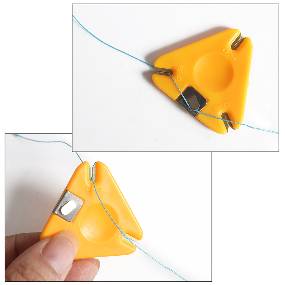 Carp Fishing Line Cutter Rig Tool Portable Carp Fishing Tool Coated Hooklink Stripper Wire Cutter Fishing Tackle Accessories