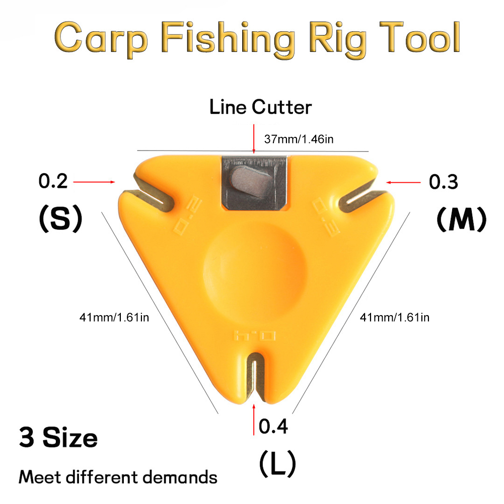 Carp Fishing Line Cutter Rig Tool Portable Carp Fishing Tool Coated Hooklink Stripper Wire Cutter Fishing Tackle Accessories
