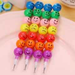 7 Color Art Supplies for Kids Pastel Pen Drawing Set Stationery Smiley Face Crayons Supplies Drawing 2pcs