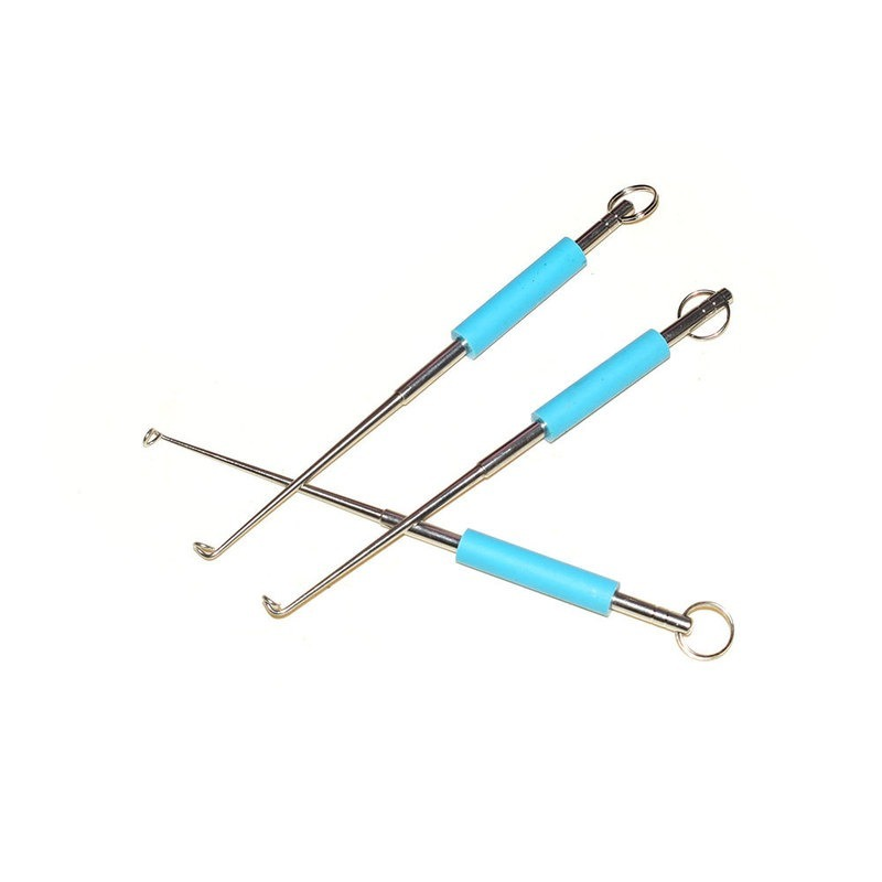 Stainless Steel Easy Fish Hook Remover Safety Fishing Hook Extractor Detacher Rapid Decoupling Device Outdoor Fishing Tools