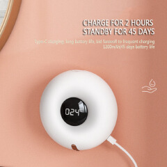 Automatic Soap Dispenser USB Rechargeable 300ml Liquid Soap Dispensers Digital Display Foam Hand Sanitizer Machine