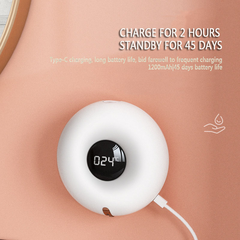 Automatic Soap Dispenser USB Rechargeable 300ml Liquid Soap Dispensers Digital Display Foam Hand Sanitizer Machine