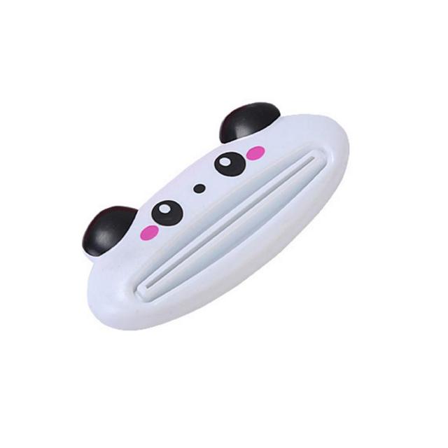 For Home Bathroom 4 Pcs Animal Easy Toothpaste Dispenser Plastic Tooth Paste Tube Toothpaste Squeezer Rolling Holder