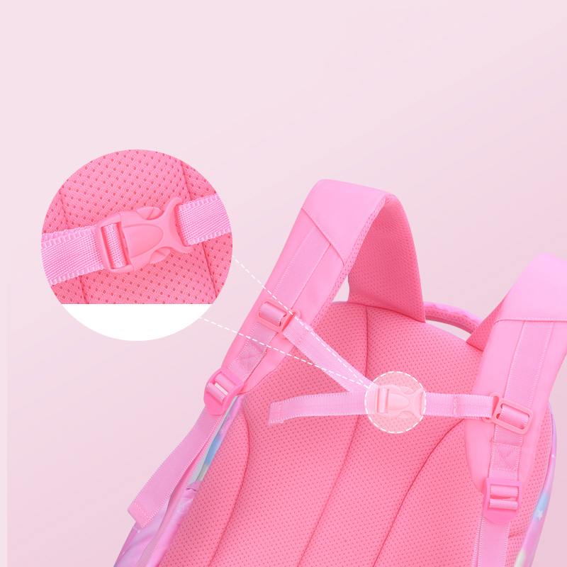 Cute Girls School Bags Children Primary School Backpack satchel kids book bag Princess Schoolbag Mochila Infantil 2 szies