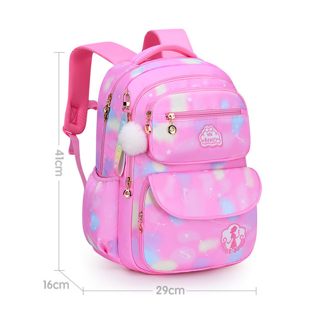 Cute Girls School Bags Children Primary School Backpack satchel kids book bag Princess Schoolbag Mochila Infantil 2 szies