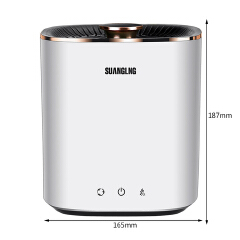 2.5L Mini Portable Washing Machine Smart Sensor Ultrasonic Turbo Cleaner Dormitory Underwear Small Sterilization Instrument