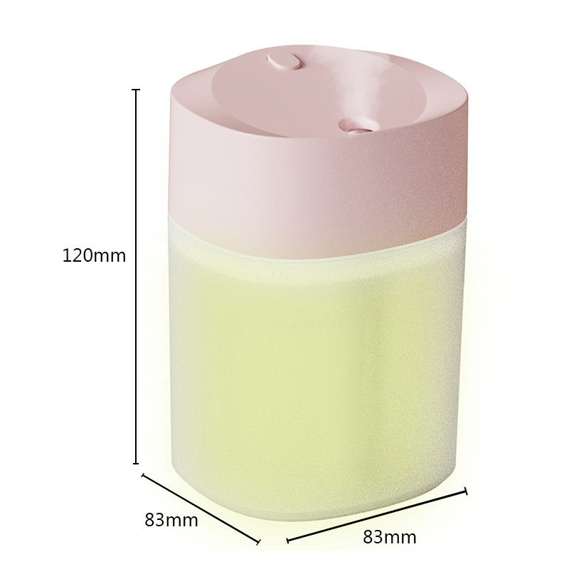 New Colorful Humidifier Home Car Aromatherapy Mini Girl USB Small Cute Pet Gift Night Light Humidifier Aroma Diffuser