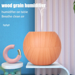 Mini Air Humidifier Ultrasonic USB Aroma Diffuser Wood Grain LED Night Light Electric Essential Oil Diffuser Aromatherapy Home
