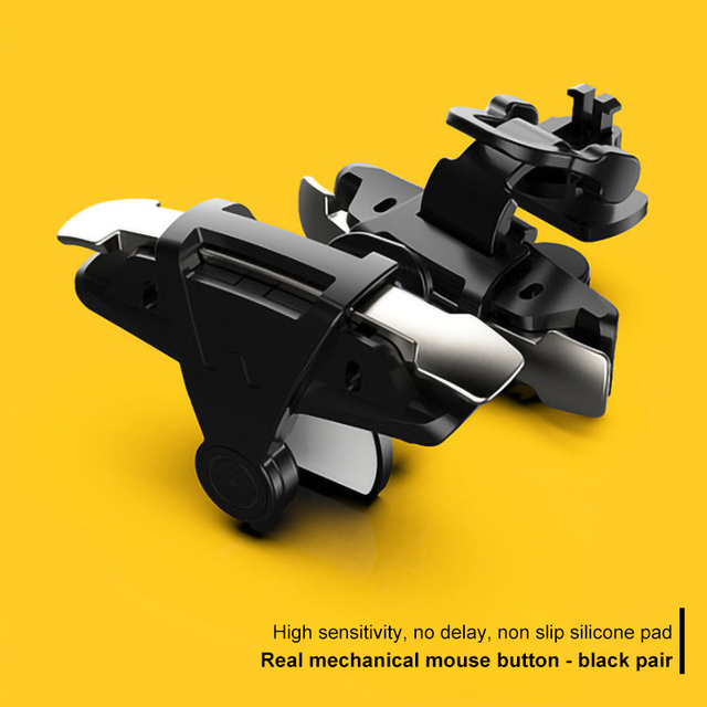 Metal ABS Gamepad PUBG Mobile Trigger Control Smartphone Gamepad Controller L1R1 Gaming Shooter Accessories For Iphone Android