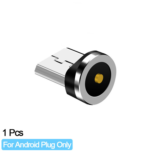 Magnetic Charger Micro USB Cable Plug Round Magnetic Cable Plug Fast Charging Wire Cord Magnet USB Type C Cable Plug