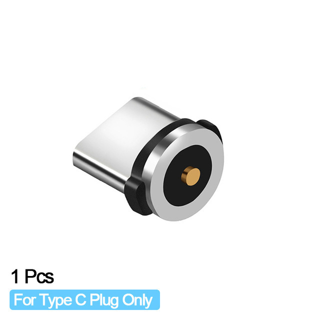 Magnetic Charger Micro USB Cable Plug Round Magnetic Cable Plug Fast Charging Wire Cord Magnet USB Type C Cable Plug