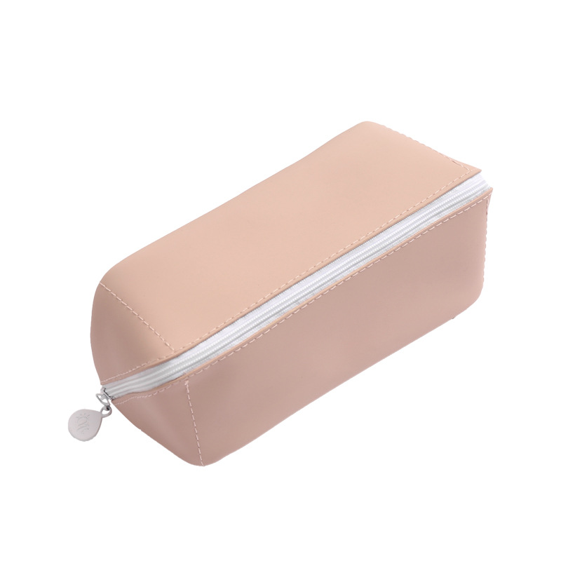 Large Capacity Pencil Case Simple Japanese Pencil Cases Pure Color Estuche Escolar Creativity Estuche Lapices Piornik Szkolny