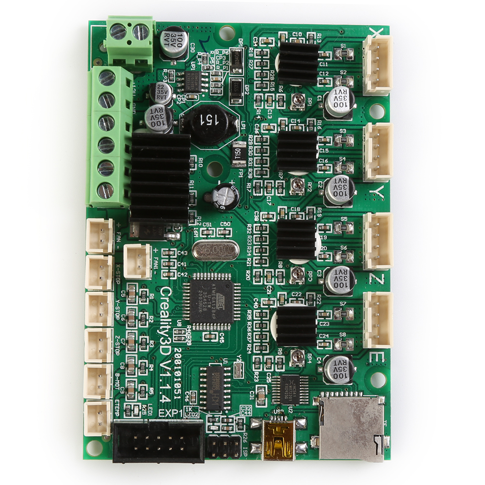 CREALITY 3D Printer Ender-3/Ender-3 Pro 8Bit V1.1.4 Motherboard Mainboard Original Compact Circuit Combination High Quality