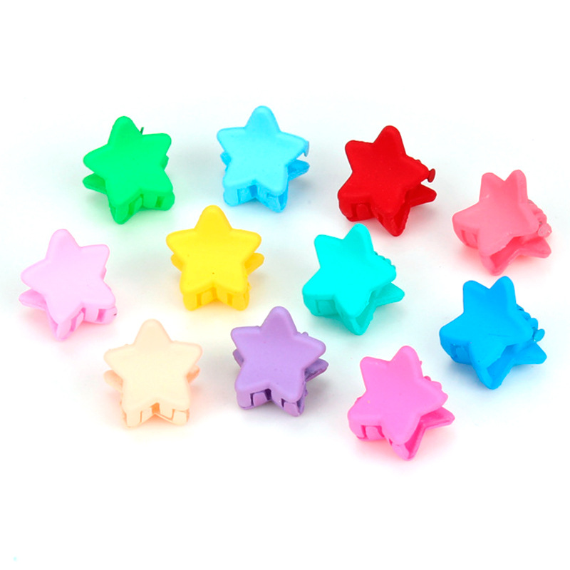 50 PCs  Of Sets Of Children's Candy Color Hairpins Girls Broken Hairpins Cute Hairpins Headdress Hair Accessories Girls