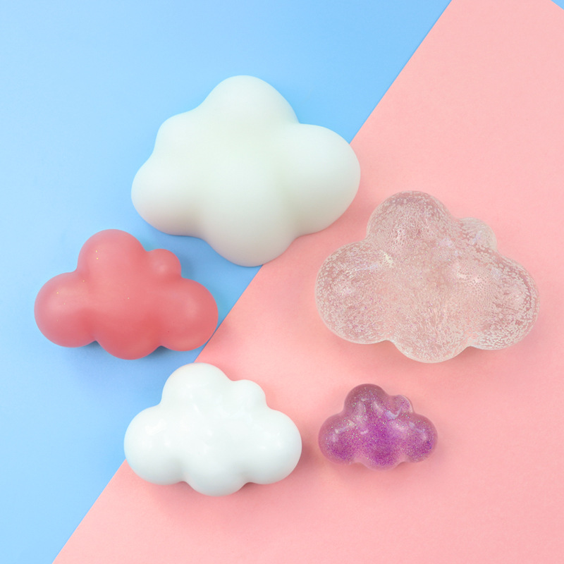 3pcs 3D Cloud Shape Silicone Mold Baking Cake Decoration Tool Kitchen Supplies