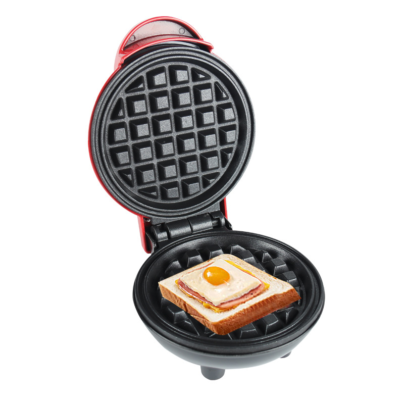 Mini Electric Waffles Maker Pan Eggette Machine  Mini Waffle Pot Egg Cake Oven Bubble Egg Oven Breakfast Waffle Molds