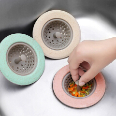 Silicone Sink Strainer Kitchen Bathroom Accessories Kitchen Sink Filter Waste Collector Plug Sink Strainer