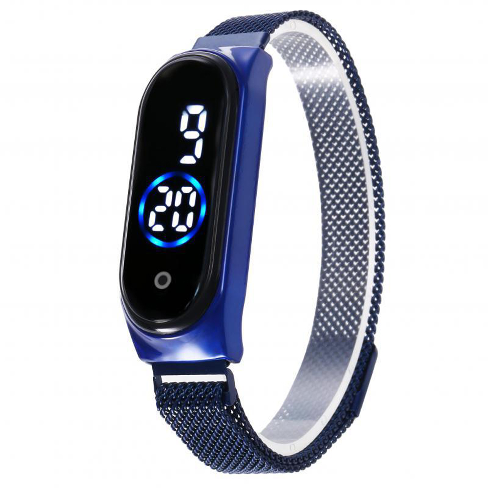 Led Women Watch Magnetic Lodestone Waterproof Touch Women's Watches Fashion Touch Digital Wristwatches
