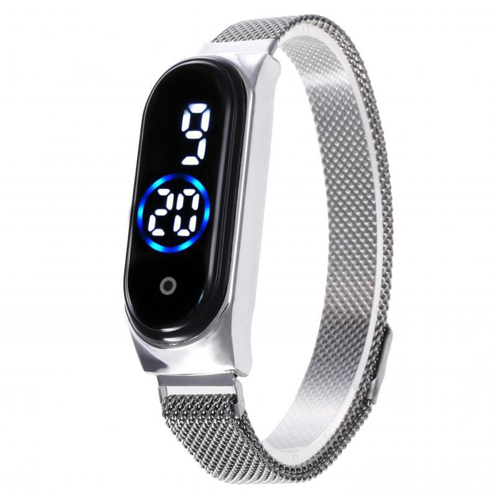 Led Women Watch Magnetic Lodestone Waterproof Touch Women's Watches Fashion Touch Digital Wristwatches