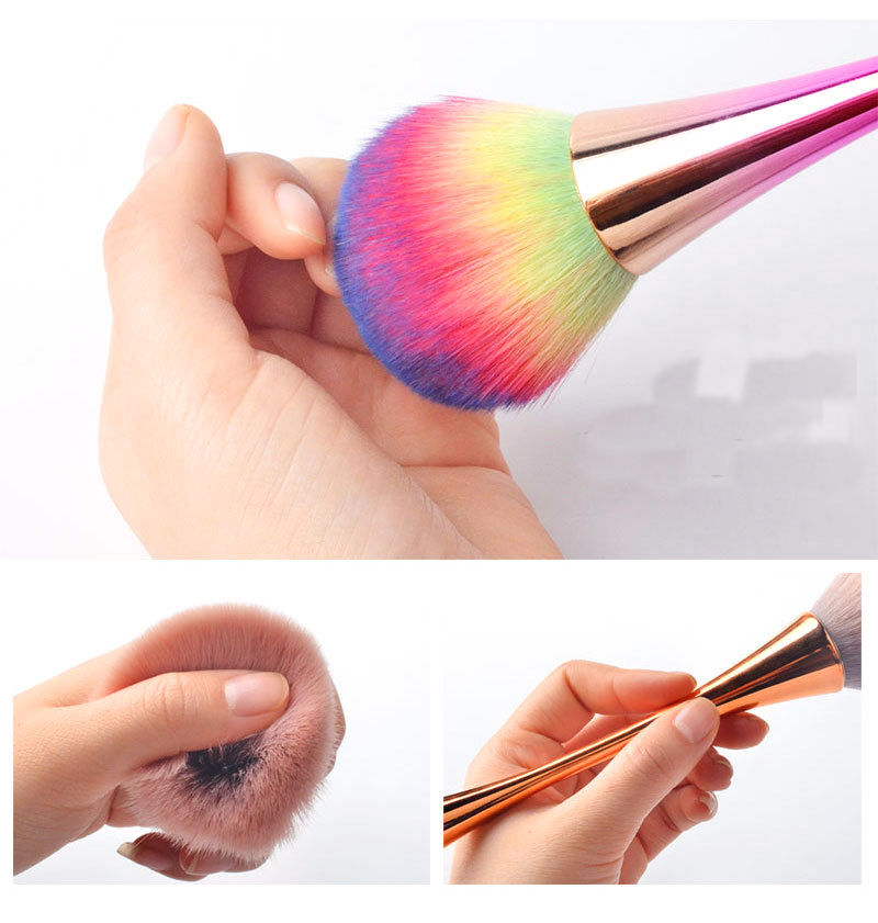 Good Function Makeup Nail Art fluffy Broom brushes  Powder Concealer