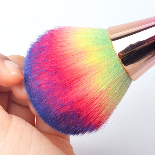 Good Function Makeup Nail Art fluffy Broom brushes  Powder Concealer view 2