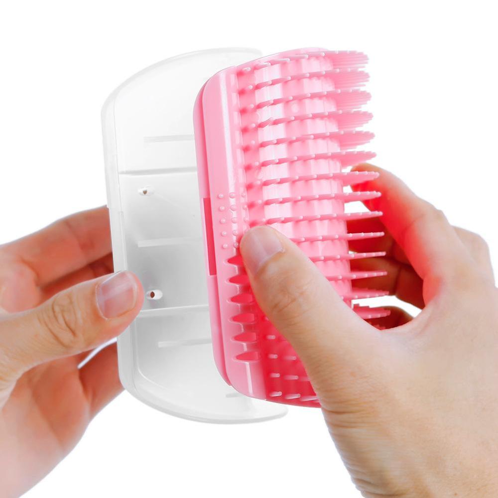 Cats Brush Corner Cat  Comb Brush Cat Rubs the Face with a Tickling Comb Cat Product 2pcs
