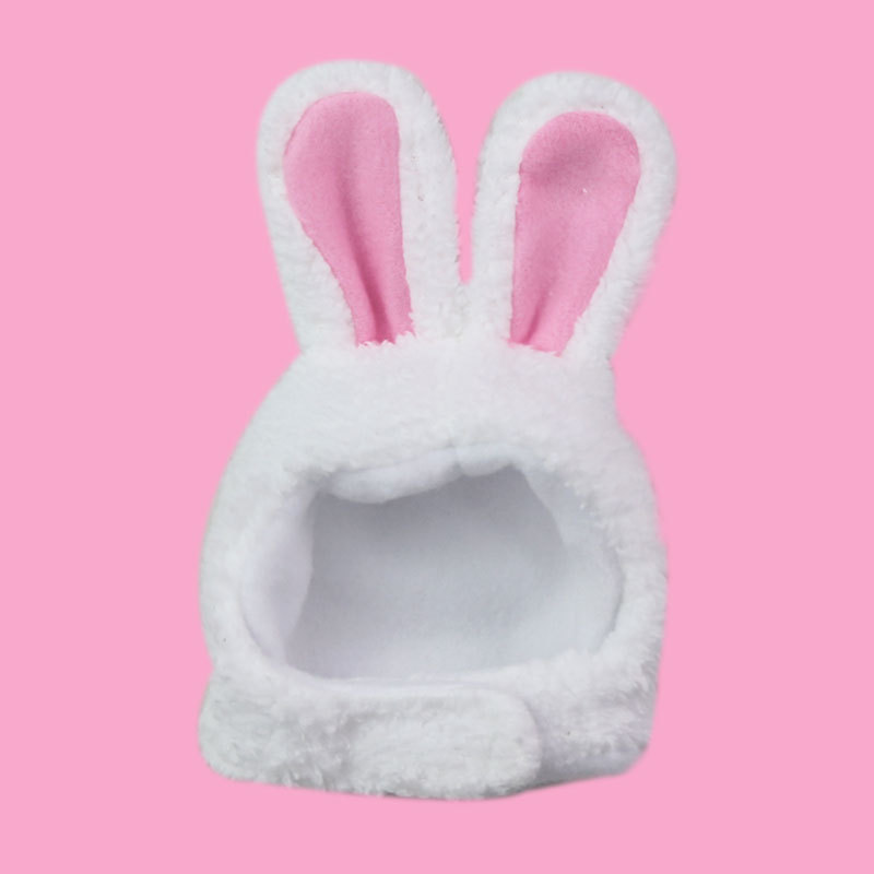 2PC Funny Easter Cute Plush Costume Cat Deformation Hat Rabbit Headwear Pet Accessories for Cats and Small Dogs Hat Pet Products