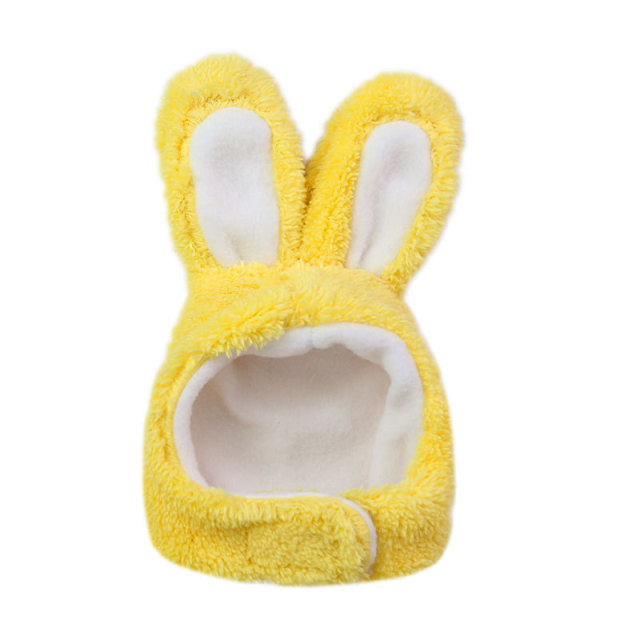 2PC Funny Easter Cute Plush Costume Cat Deformation Hat Rabbit Headwear Pet Accessories for Cats and Small Dogs Hat Pet Products