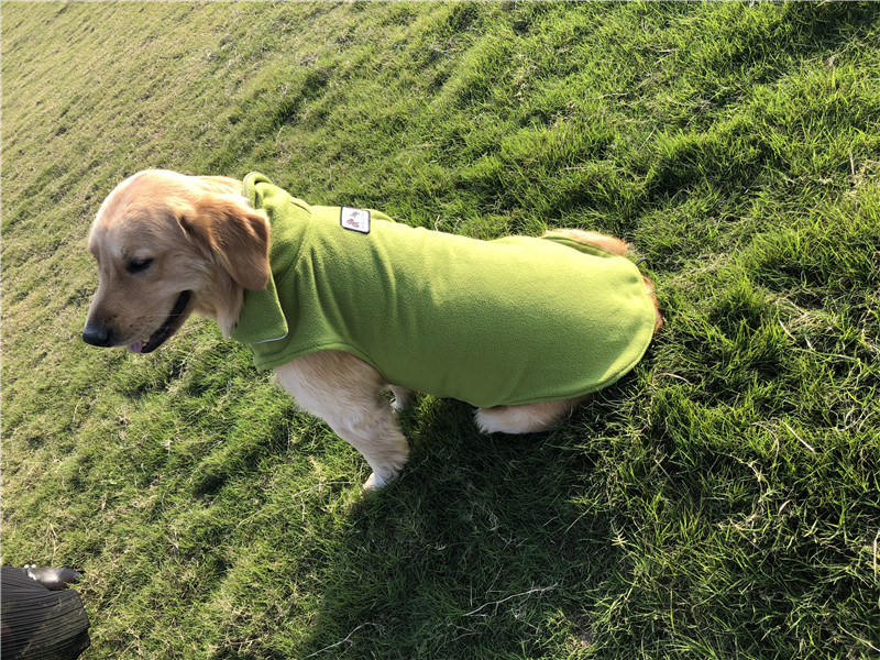 Dog Clothes Reflective Dog Jacket Small Big Dogs Soft Fleece Coats Autumn Winter Warm Dogs Pets Clothing