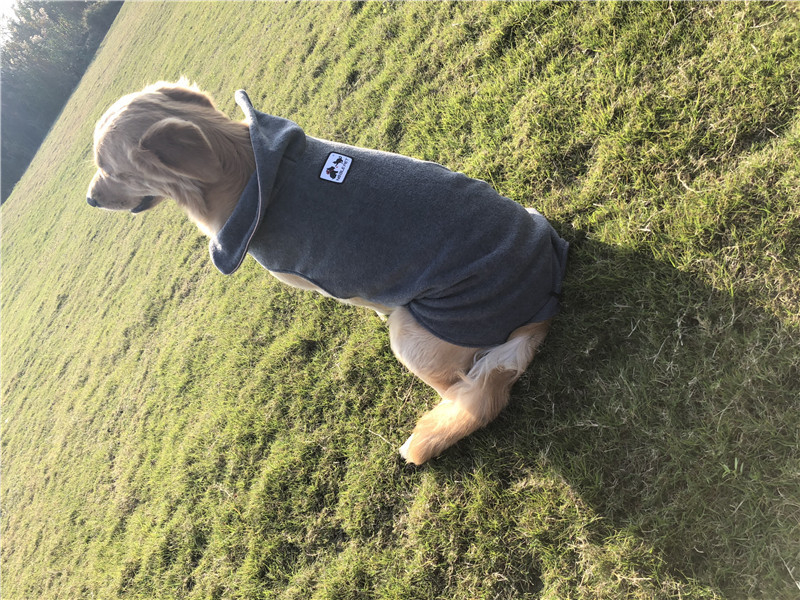 Dog Clothes Reflective Dog Jacket Small Big Dogs Soft Fleece Coats Autumn Winter Warm Dogs Pets Clothing