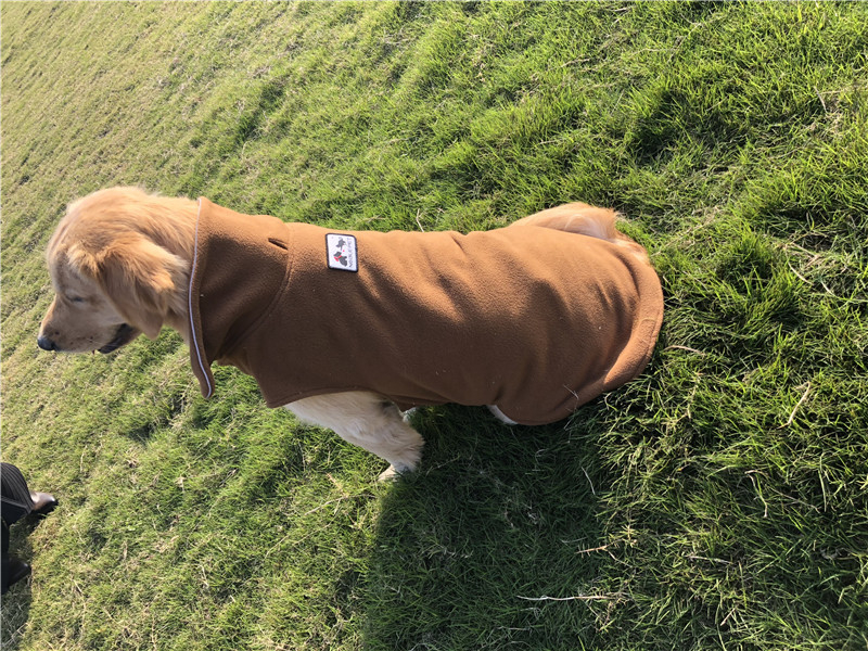 Dog Clothes Reflective Dog Jacket Small Big Dogs Soft Fleece Coats Autumn Winter Warm Dogs Pets Clothing