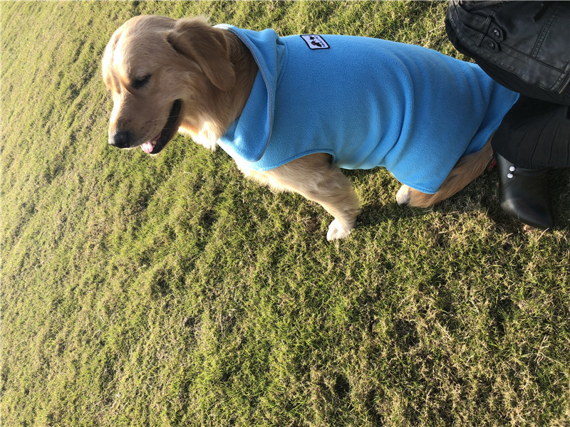 Dog Clothes Reflective Dog Jacket Small Big Dogs Soft Fleece Coats Autumn Winter Warm Dogs Pets Clothing