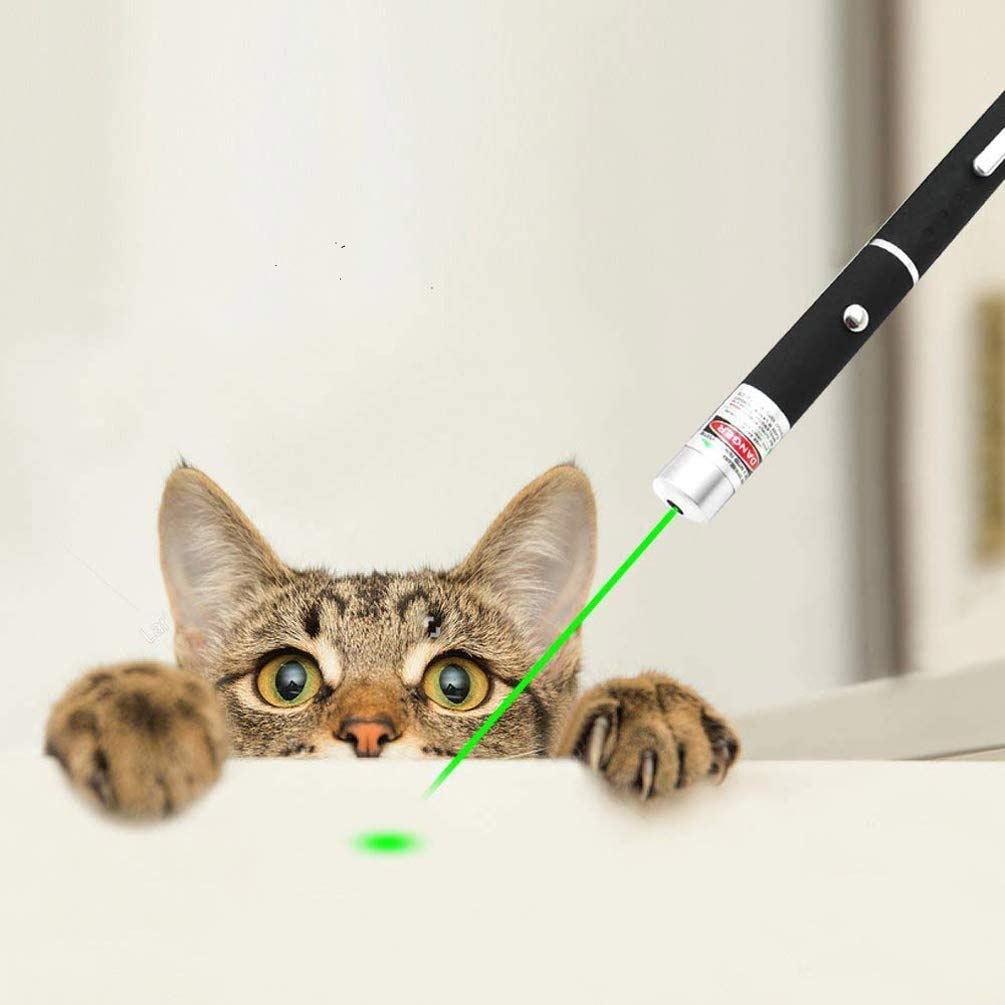 Pet Laser Pointer Interactive Cat Teaser Laser Toys Funny Interesting Play Electronic Pet Products Cat Supplies for Kitten kitty