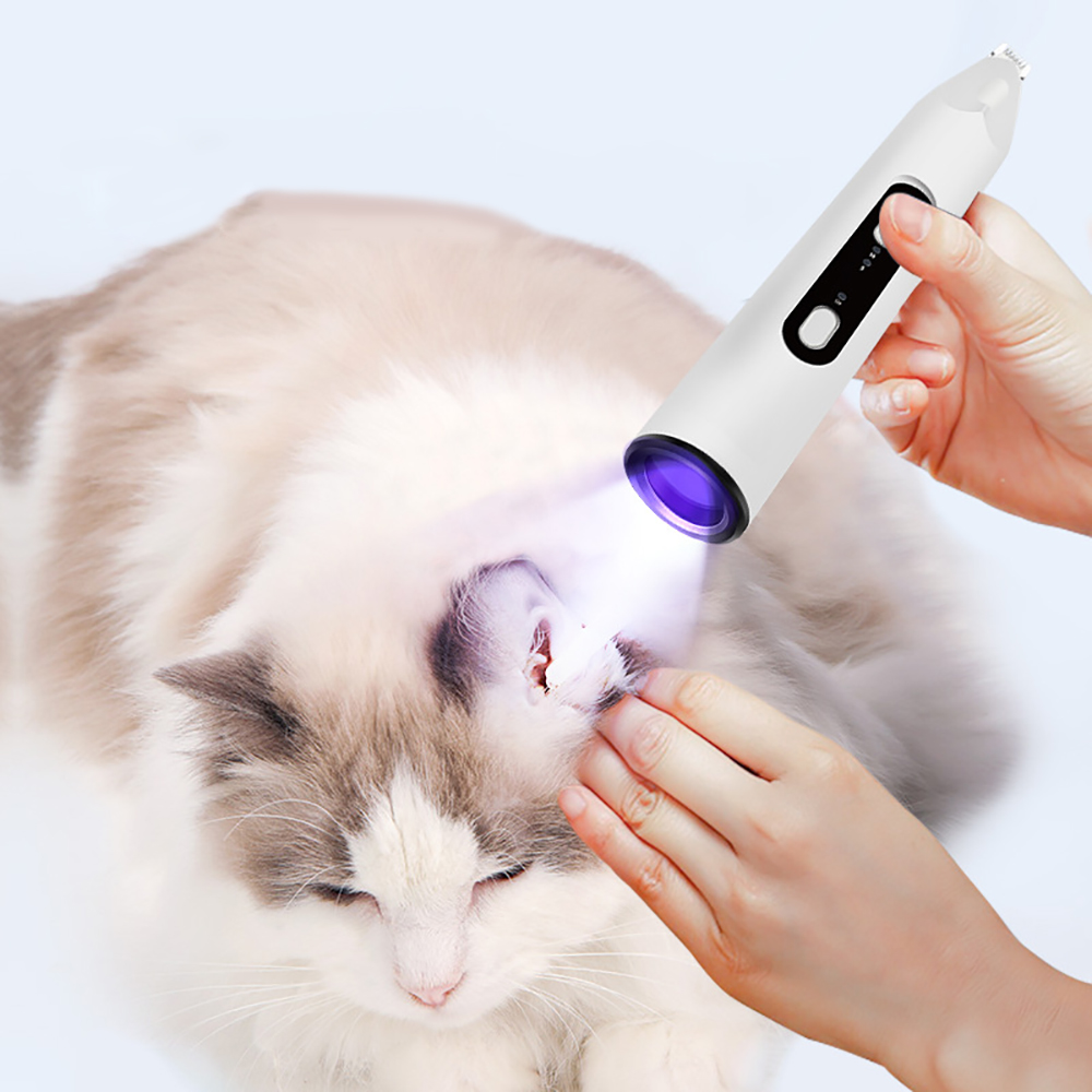 Dog Clippers Professional Pet Foot Hair Trimmer Dog Grooming Dog Shear Butt Ear Eyes Hair Cutter Machine With Pet Cat Moss Lamp