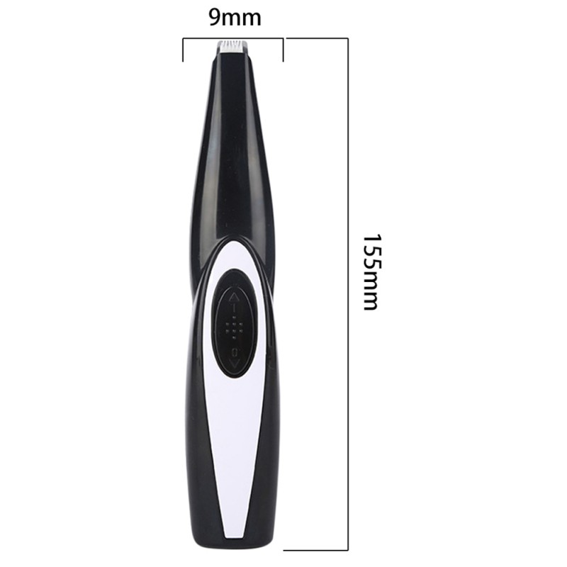 Pet Mini Foot Clipper USB Rechargeable Ear Eyes Hair Trimmer Clipper Dog Cat Paw Electric Clippers Low Noise Fur Grooming Kits
