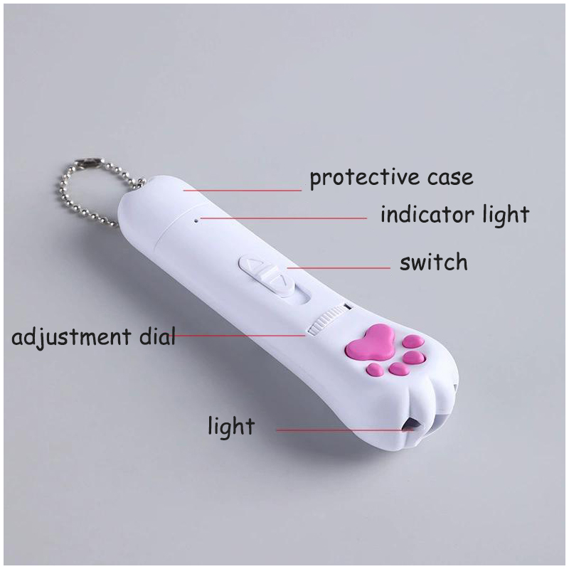 6 in 1 USB Pet LED Laser Cat Laser Transform pattern Rechargeable Toy Interactive Bright Animation cat Pointer Light Pen Toys