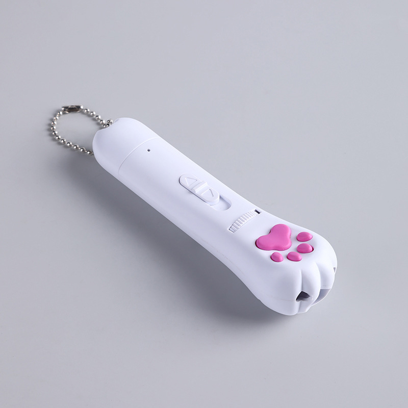 6 in 1 USB Pet LED Laser Cat Laser Transform pattern Rechargeable Toy Interactive Bright Animation cat Pointer Light Pen Toys