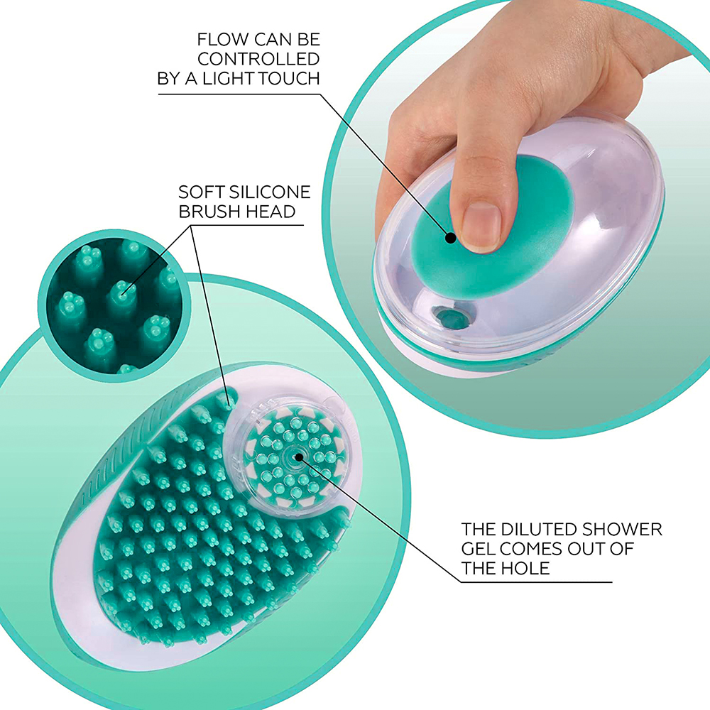 Pet Dog Cat Bath Brush Grooming Massage Bathroom For Dogs Shampoo Soft Silicone Grooming Pet Brush Clean Bath Tools Dog Products