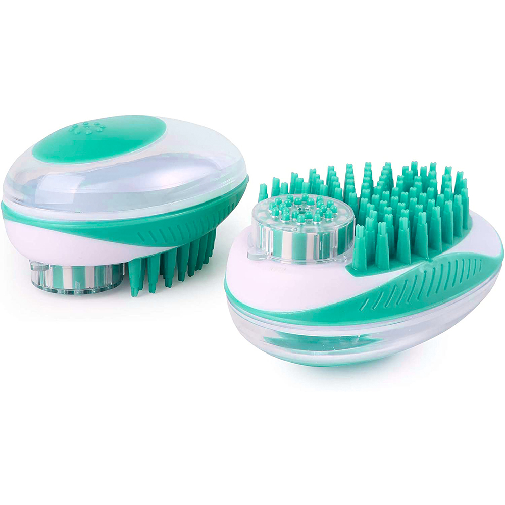 Pet Dog Cat Bath Brush Grooming Massage Bathroom For Dogs Shampoo Soft Silicone Grooming Pet Brush Clean Bath Tools Dog Products