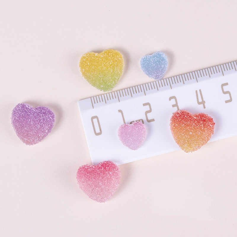 30Pcs Soft Candy Design Nail Charms 11mm/16mm Large Rhinestones For Nail Gradient Nail Art Pendant Manicure Nail DIY Craft view 2