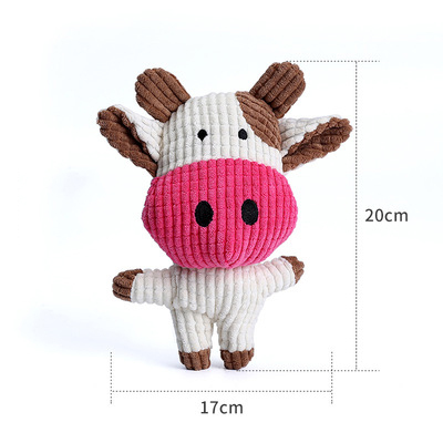 Cute Plush Toys For Dog And Cat Kitten Funny Cat Pet Kitten Play Interactive Toy Home Pet Supplies Cartoon Animal Elephant Pig