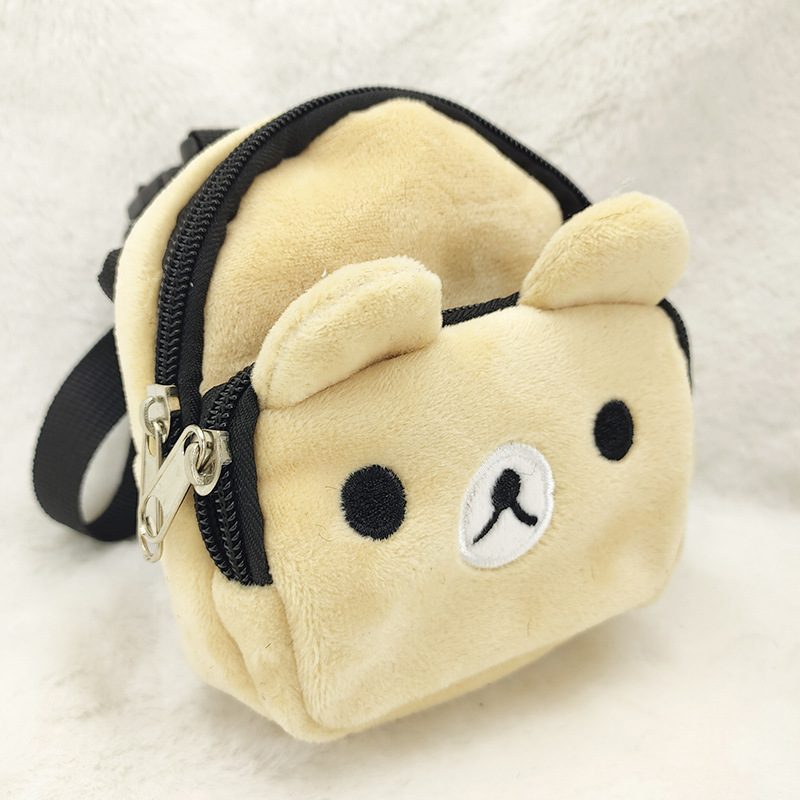 Cute Durable Nylon Pet Backpack for Small Medium Dogs Convenient Portable Large-capacity Dog Snack Bag Dog Backpack