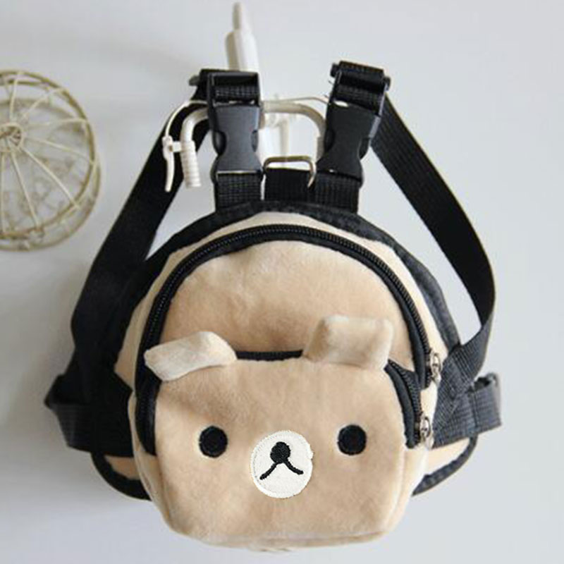 Cute Durable Nylon Pet Backpack for Small Medium Dogs Convenient Portable Large-capacity Dog Snack Bag Dog Backpack