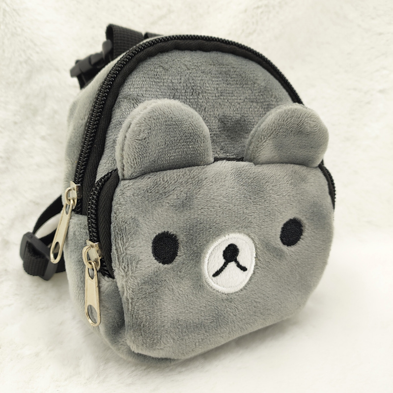 Cute Durable Nylon Pet Backpack for Small Medium Dogs Convenient Portable Large-capacity Dog Snack Bag Dog Backpack