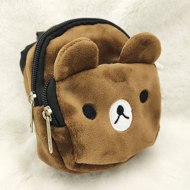 Cute Durable Nylon Pet Backpack for Small Medium Dogs Convenient Portable Large-capacity Dog Snack Bag Dog Backpack