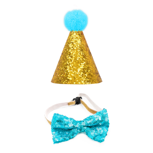 Cute Pet Dog Bow Tie Holiday Party Cat Hat Birthday Christmas Decora Dog Accessories for Small Dogs Beauty Pet Products