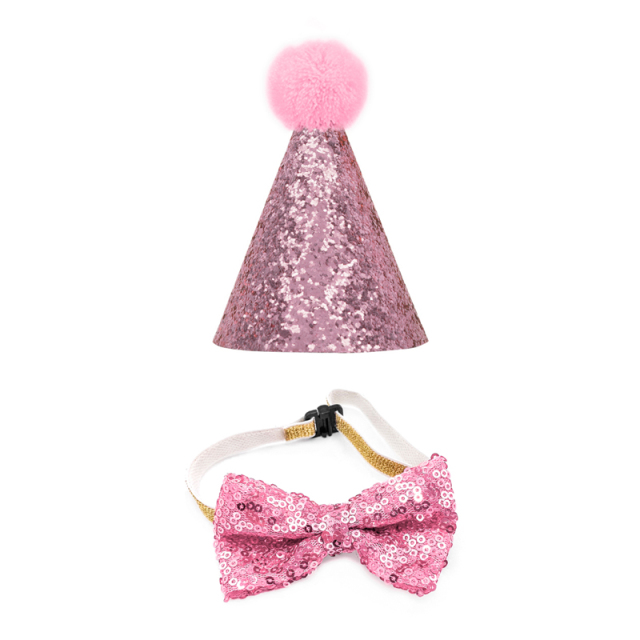 Cute Pet Dog Bow Tie Holiday Party Cat Hat Birthday Christmas Decora Dog Accessories for Small Dogs Beauty Pet Products