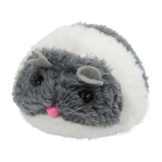 Cute Cat Toys Kitten Funny Rat Safety Plush Fur Toy Little Mouse Interactive Toy Gift Shake Movement Mouse Bite Pet products
